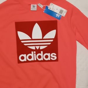 NWT Adidas crew neck lightweight sweatshirt
